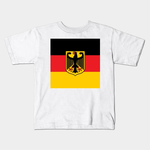 Germany flag Kids T-Shirt by designseventy